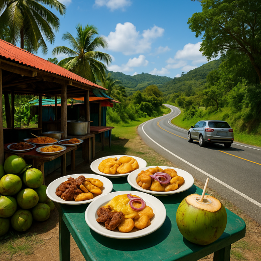 Explora las Rutas Gastronómicas de la República Dominicana sobre Cuatro Ruedas